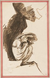 Studie til »Heksen fra Lapland« af George Romney