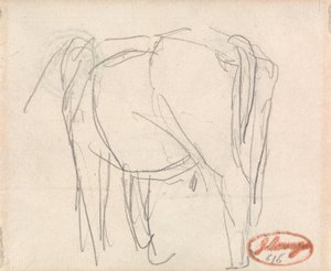 Studie af et dyr af George Romney