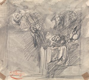 Kristi fristelse af George Romney