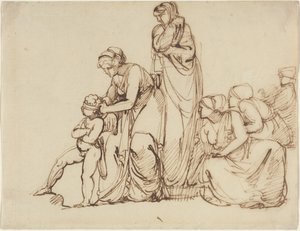 Cupidos øjenbind af George Romney