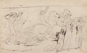 Ødelæggelsen af Niobes børn af George Romney