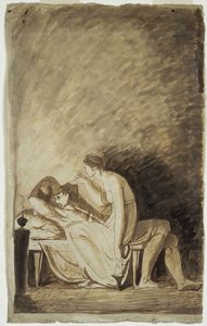 Malerkunstens oprindelse af George Romney