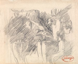 Kristi fristelse af George Romney