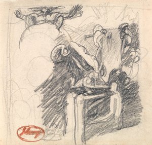 Kristi fristelse af George Romney