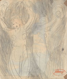 To kvindelige figurer af George Romney