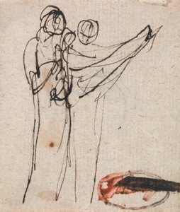 To stående figurer af George Romney