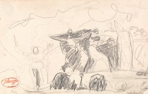 Heksenes hule: MacBeths andet besøg af George Romney