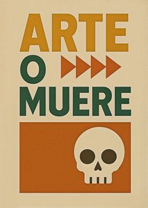 Art or Die-Spanish alt 2, 2024 (akryl på lærred)