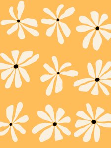 Flower Power, 2023 (maleri på lærred)