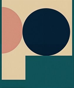Fragmented Harmony, 2025 (akryl på lærred)