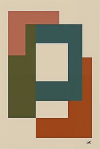 Layers of Voice, 2025 (akryl på lærred)