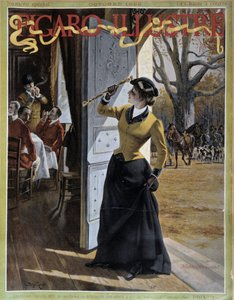 Kvinde i jagtdragt - i "" Figaro Illustrated"" fra okt. 1895