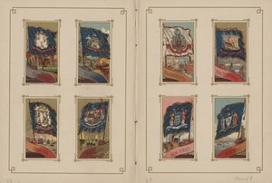 Alle nationers flag og Amerikas Forenede Stater - Side 27 og 28, 1887