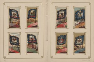Alle nationers flag og Amerikas Forenede Stater - Side 31 og 32, 1887