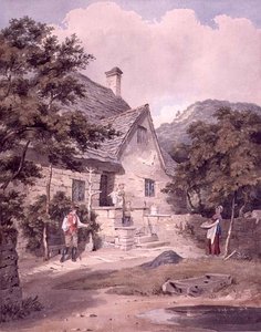 Tintern, Monmouthshire (akvarel på papir)