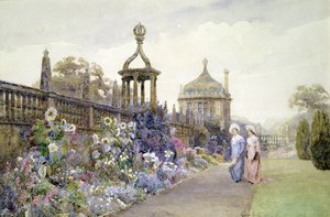 Montacute, Solsikker, 1886 af George Samuel Elgood