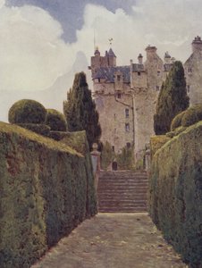 Taksvandringen, Crathes af George Samuel Elgood