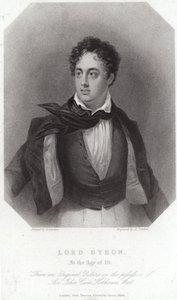 Portræt af Lord Byron