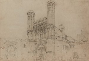 Porten til St. Augustine, Canterbury af George Shepherd