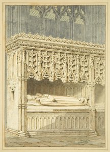 Monument til Sir Thomas Mede i St Mary Redcliffe af George Shepherd
