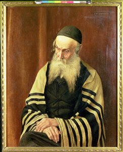 En Ashkenazi-rabbiner i Jerusalem af George Sherwood Hunter