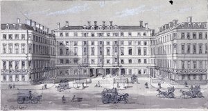 Euston Square Station, London, c1838.
