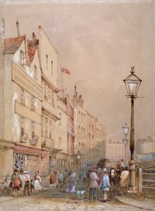 Udsigt over Smithfield Market, City of London, 1844.