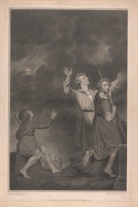 West Window of the Chapel, New College Oxford, Adoration of the Shepherds, Fra Nativity Scene