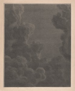 West Window of the Chapel, New College Oxford, Clouds, en del af Nativity Scene