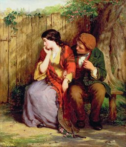 Spændingens øjeblik, 1861 af George Smith