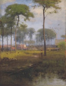 Tidlig morgen, Tarpon Springs, 1892 af George Snr. Inness