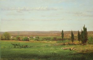 I nærheden af Eagleswood, 1869 af George Snr. Inness