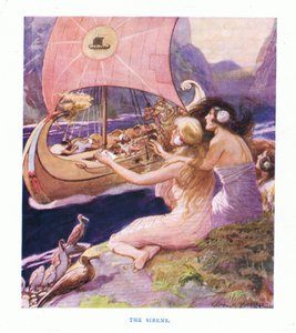 The Sirens, fra The Heroes udgivet af George Allen og Unwin 1929 af George Soper