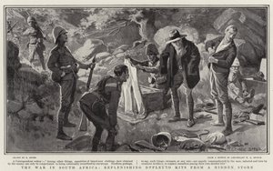 The War in South Africa, genopfyldning af Depleted Kits fra Hidden Store af George Soper