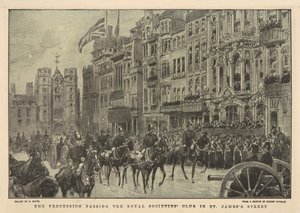 Dronning Victorias begravelse af George Soper