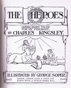 Titelsidedesign fra The Heroes udgivet af George Allen og Unwin 1929 af George Soper