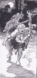 Mens de lå og sov, kom de forfærdelige mænd ned, fra The Heroes udgivet af George Allen og Unwin 1929 af George Soper
