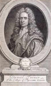 Daniel Turner, MD, LRCP, læge, 1717 af George Vertue