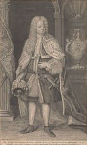 Edward Harley, 2. jarl af Oxford og jarl af Mortimer af George Vertue