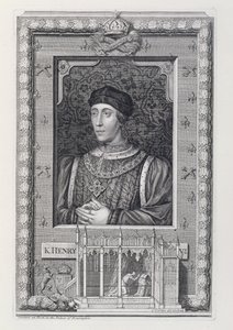 Henrik VI (1421-71) Konge af England 1421-66 og 1470-71, efter et portræt i Kensington Palace, indgraveret af kunstneren af George Vertue