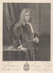 James Craggs den ældre af George Vertue