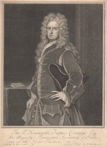 James Craggs, den yngre af George Vertue