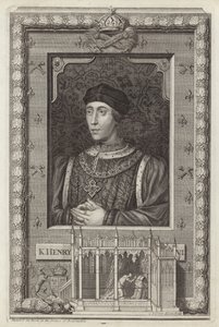 Kong Henrik VI (gravering) af George Vertue