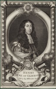 Portræt af Henry Stuart, hertug af Gloucester af George Vertue