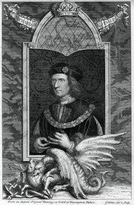 Richard III af England, 1700-tallet. af George Vertue