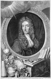 Robert Boyle, irsk kemiker og fysiker fra det 17. århundrede, 1739. af George Vertue