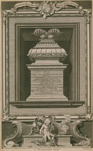 Prinserne i tårnmonumentet af George Vertue