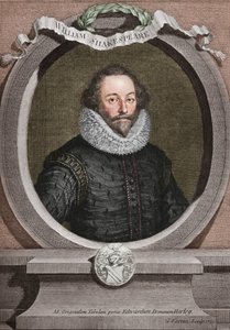 William Shakespeare 1564-1616, engelsk digter og dramatiker, 1721, 1913