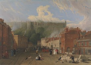 Udsigt over Thames Street, Windsor