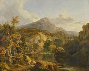 Udsigt i højlandet, 1827